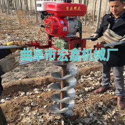 新型苗木种植挖坑机 高效园林植树的得力助手